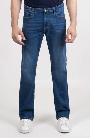 Brisk Rotary Straight Fit Jeans in Medium Wash at Nordstrom, Size 40 X 30