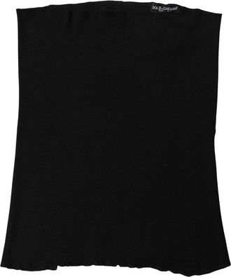 Dolce & Gabbana Nekwarmer - Heren - Wintersjaals - Zwart - ONE Size - Nylon - Accessoires