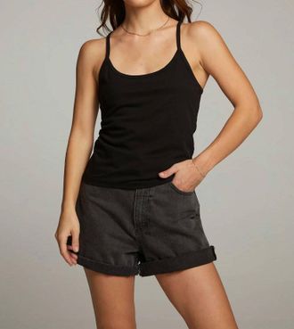 Chaser Flowy Tank In Black