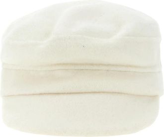P.A.R.O.S.H. Leak 26 Hoed - Dames - Petten - Wit - M - Wol - Accessoires