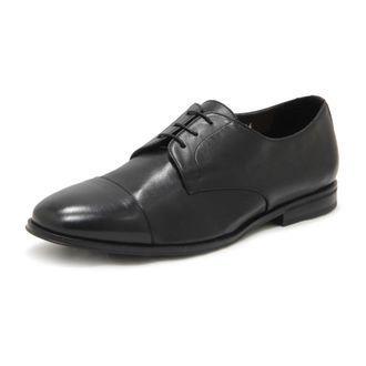 Doucal's Boston Veterschoen - Heren - Nette schoenen - Zwart - 40 EU - Leer - Schoenen