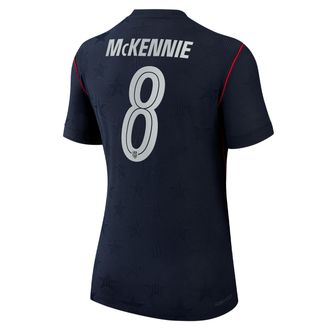 Nike Weston McKennie USMNT 2026 Match Away Nike Womens Dri-FIT ADV Soccer Jersey in Blue | NN203943363-USM