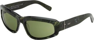 Retro Superfuture Motore KE8 Zonnebrillen - unisex - Zonnebrillen - Zwart - 61 MM - Accessoires