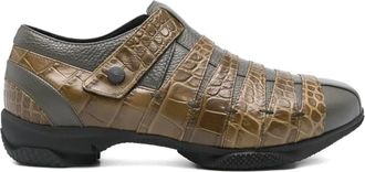 Kiko Kostadinov Mocassini in pelle - Verde