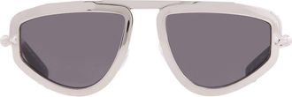 Burberry Dark Grey Irregular Mens Sunglasses BE3150 100587 56