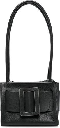 Boyy Bobby Buckled Tote - Dames - Schoudertassen - Zwart - ONE Size - Leer - Tassen