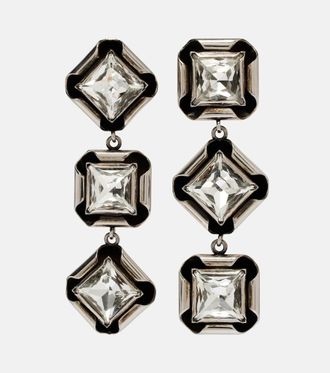 Givenchy Crystal-embellished drop earrings