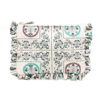 La DoubleJ Pochette Ricamata - - Bags - Donna - Bianco - ONE SIZE