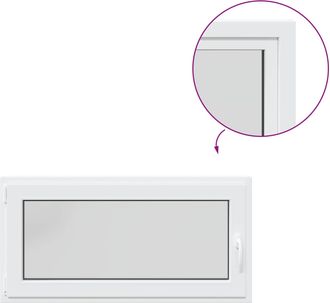 vidaXL Ventana De S&oacute;tano Risor 120 X 50 Cm Pvc Y Vidrio Vidaxl