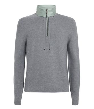 Bogner Wool-Blend Phineas Half-Zip Sweater Size S