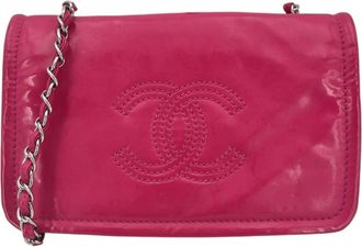 Chanel schoudertas van lakleer (niet van toepassing)