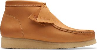 Clarks Wallabee Boot in Brown Leather