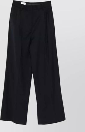 Filippa K darcey wool trousers wide leg pleated