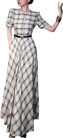 Burryco White Maxi Dress