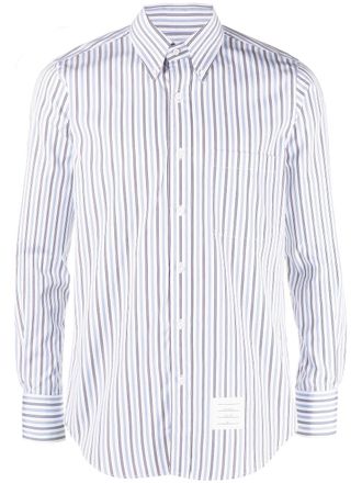 Thom Browne Camicia a righe - Bianco