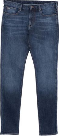 Emporio Armani J06 Jeans - Heren - Slim Fit Jeans - Blauw - W32 - Katoen - Jeans
