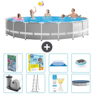 Intex Piscina Prism Frame Redonda - 549x122 Cm - 9-piezas S526