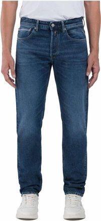 Replay Heren, Jeans, Blauw, Maat: W30 L32 Denim