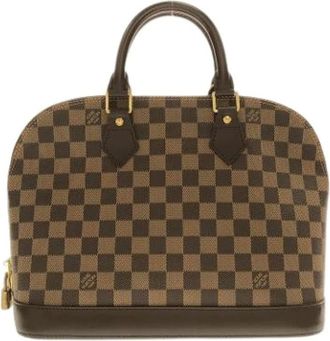 Louis Vuitton Pre-owned Handbags, female, Brown, Size: ONE SIZE Pre-owned Damier Canvas Handbag