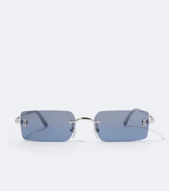Cartier Signature C rectangular sunglasses