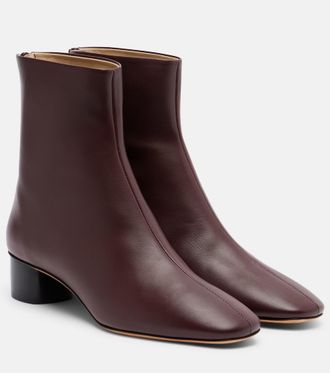 Le Monde Beryl Le Monde B&eacute;ryl Carole leather ankle boots