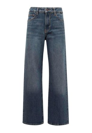 Mavi Weite Jeans MAVI Mavi Jeans Malibu, Damen, Gr. 27, L&auml;nge 32, blau, Obermaterial: 99% Baumwolle CO. 1% Elasthan EL., Jeans Weite Jeans