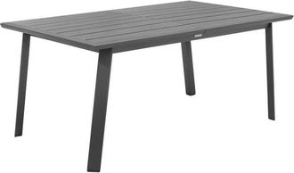 Hesperide Hesperide - Mesa de jardín extensible Pavane gris grafito - 10 asientos - Hespéride