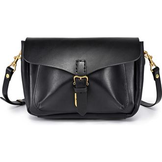 OLD TREND Isla Leather Crossbody Bag in Black at Nordstrom Rack