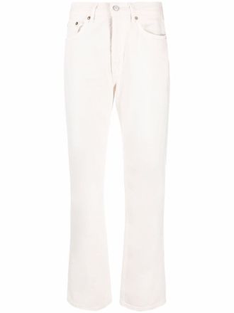 A Gold E Jeans dritti - Bianco