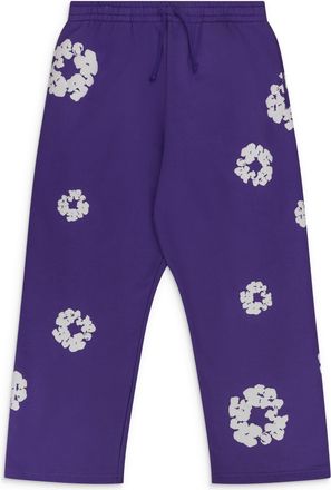 Denim Tears Purple Cotton Wreath Sweatpants