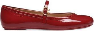 Gianvito Rossi Carla Ballerina in Red at Nordstrom, Size 41.5