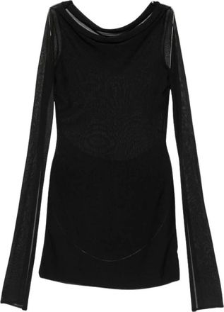 Cult Gaia Kleedjes, Dames, Zwart, S, Hayden Jurk
