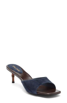 Jeffrey Campbell Ilocos Sandal in Navy Suede at Nordstrom, Size 8.5