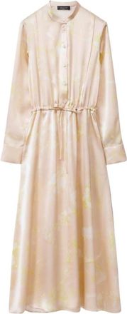 Fabiana Filippi Dames, Jurken, Roze, Maat: 2XS Zijde