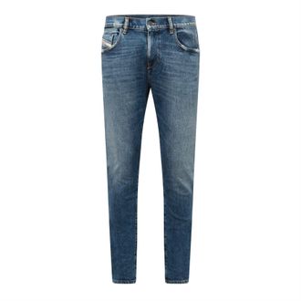 Diesel Mens 2019 D Strukt Slim Fit Jeans in Blue Denim - Size 30W/30L