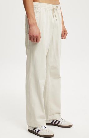 Cotton On Mens Baggy Casual Pant in Light Stone at Nordstrom, Size X-Small