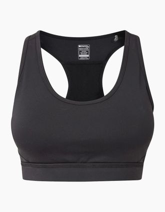 Mountain Warehouse Womens Mountain Warehouse Womens/Ladies Motion Mesh Sports Bra - Black - Size: 18 uk