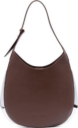 Benedetta Bruzziches Amalia leather shoulder bag - women - Calf Leather/Metal - One Size - Brown