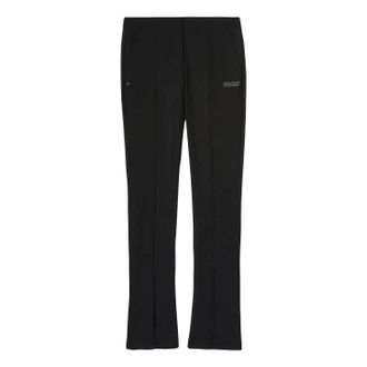 Off-white (WMNS) Off-White High-Waisted Tailored Trousers Black OWCA136C99FAB0011001
