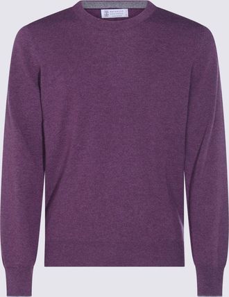 Brunello Cucinelli Sweaters Radicchio-Uomo