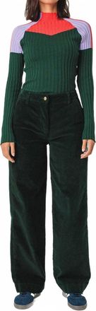 SKFK Leartza-Gots Trousers In Dark Green