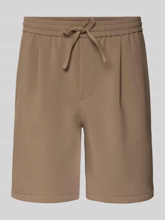 Only & Sons Loose Fit Shorts mit elastischem Bund Modell WILL in Beige, Gr&ouml;&szlig;e XXL