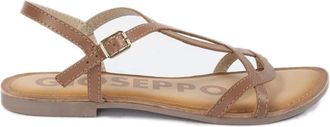 Gioseppo Schoenen, Dames, Bruin, 40 EU, Leer, Navassa Sandaal