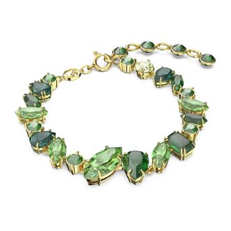 Swarovski Bracelets, female, Yellow, Size: ONE SIZE Womens Bracelet Green Gema 5652822