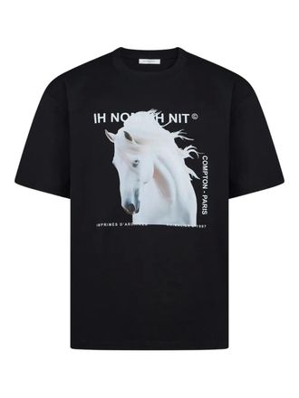 Ih Nom Uh Nit T-shirt con stampa - Nero