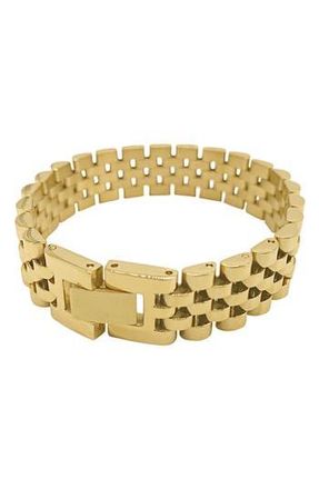 Adornia Watch Band Water Resistant Bracelet in Yellow at Nordstrom Rack