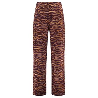 Harper & Yve Holly Wide Broeken - Dames - Wijde Broeken - Veelkleurig - XS - Broeken