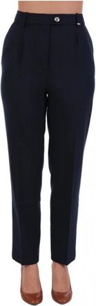 Tommy Hilfiger Donna, Pantaloni, Blu, L, new
