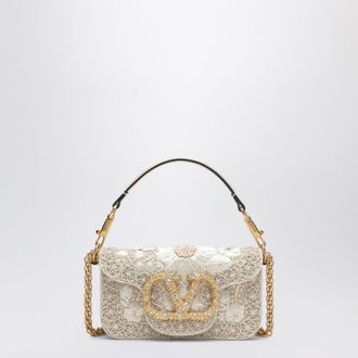 Valentino Garavani Small Loc&ograve; Bag With V Logo Signature Jewel