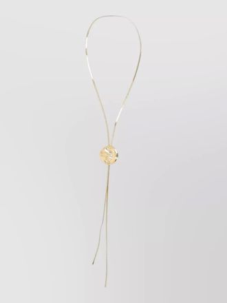 Federica Tosi gold-plated bronze lariat necklace